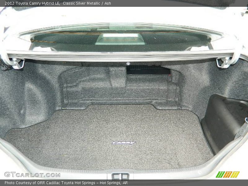 Classic Silver Metallic / Ash 2012 Toyota Camry Hybrid LE