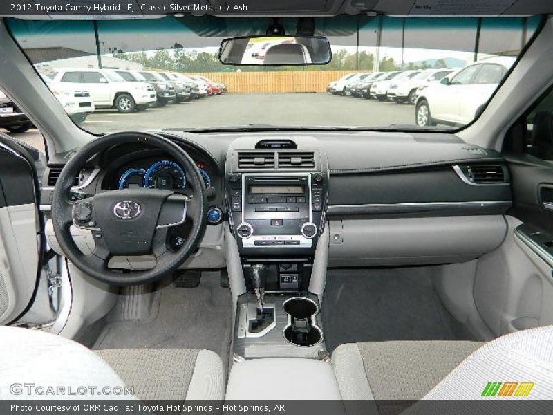 Classic Silver Metallic / Ash 2012 Toyota Camry Hybrid LE