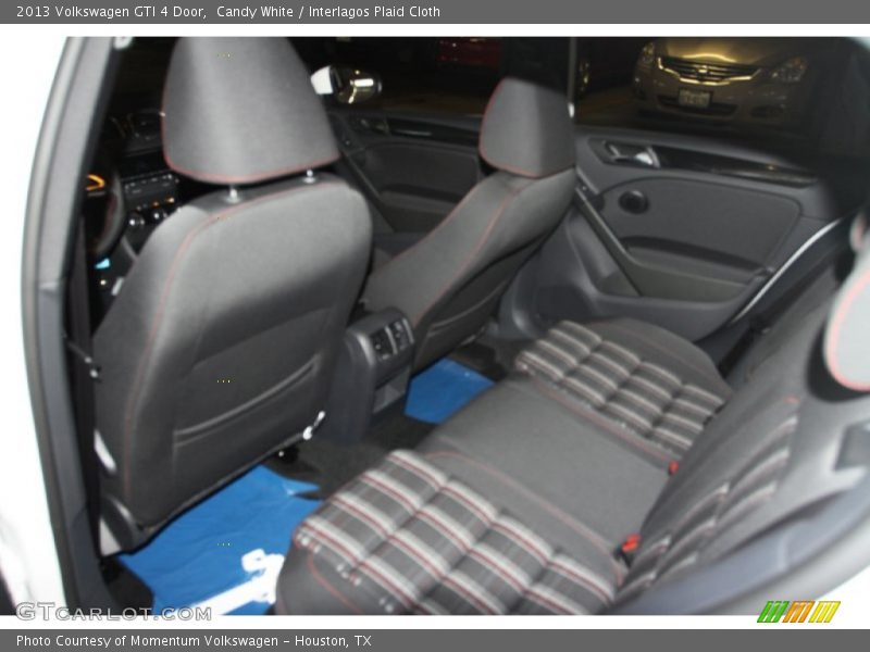 Candy White / Interlagos Plaid Cloth 2013 Volkswagen GTI 4 Door