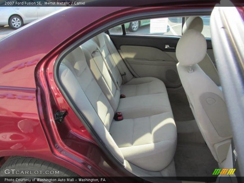 Merlot Metallic / Camel 2007 Ford Fusion SE