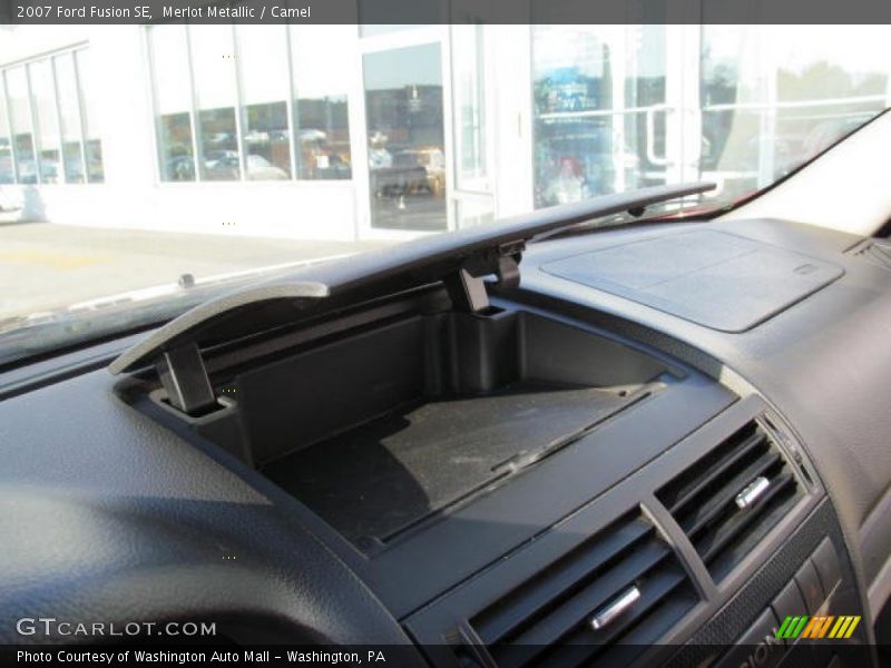 Merlot Metallic / Camel 2007 Ford Fusion SE