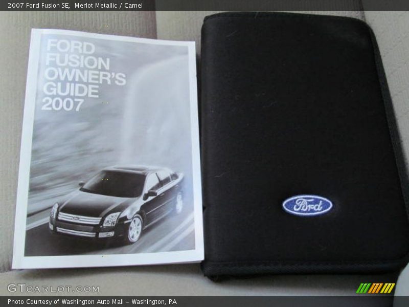 Merlot Metallic / Camel 2007 Ford Fusion SE
