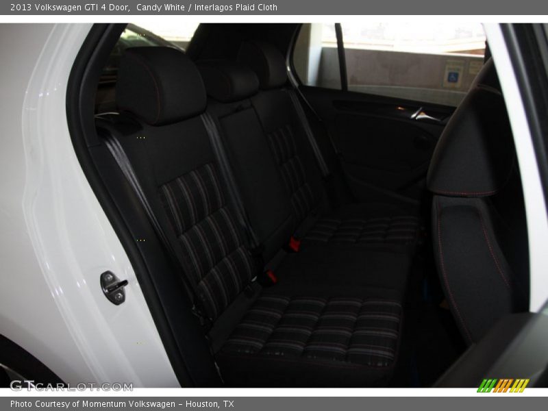 Candy White / Interlagos Plaid Cloth 2013 Volkswagen GTI 4 Door