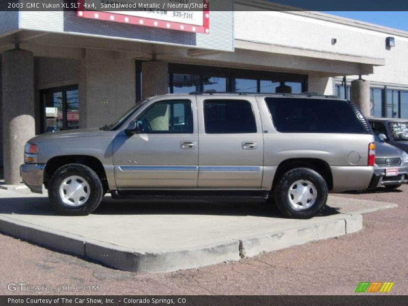 Sandalwood Metallic / Neutral/Shale 2003 GMC Yukon XL SLT 4x4