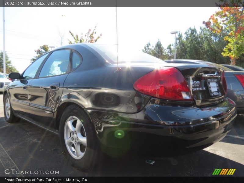 Black / Medium Graphite 2002 Ford Taurus SES