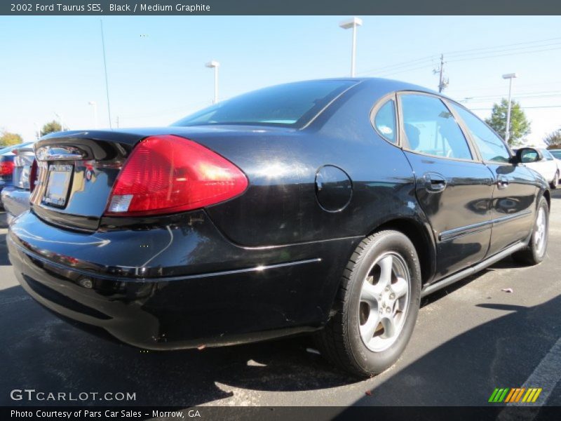 Black / Medium Graphite 2002 Ford Taurus SES