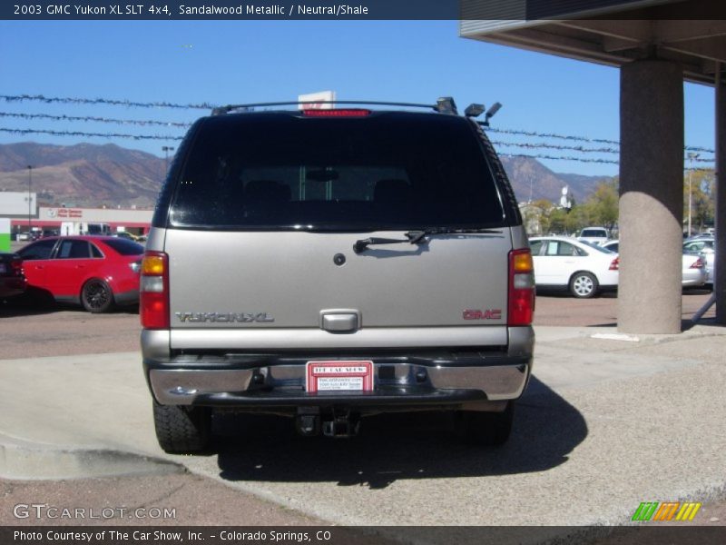 Sandalwood Metallic / Neutral/Shale 2003 GMC Yukon XL SLT 4x4