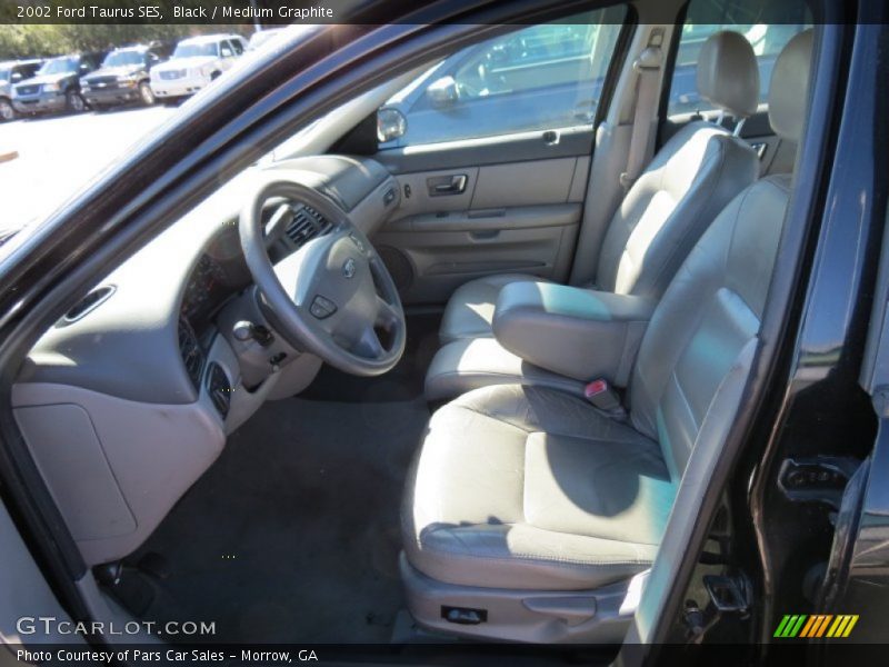 Black / Medium Graphite 2002 Ford Taurus SES