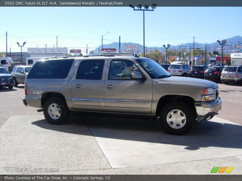 Sandalwood Metallic / Neutral/Shale 2003 GMC Yukon XL SLT 4x4
