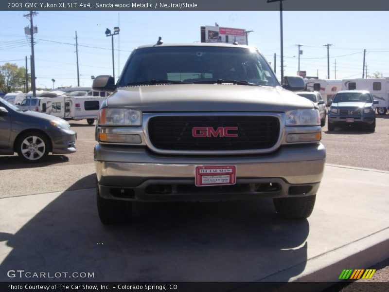 Sandalwood Metallic / Neutral/Shale 2003 GMC Yukon XL SLT 4x4