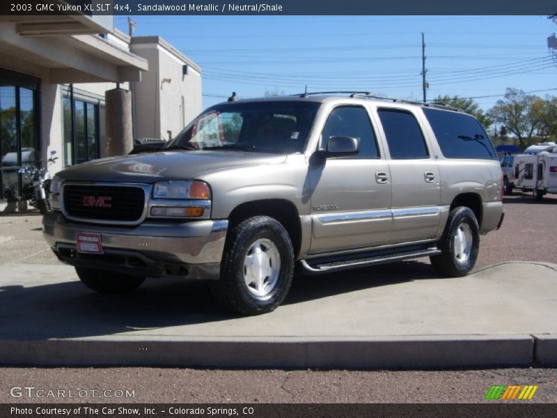 Sandalwood Metallic / Neutral/Shale 2003 GMC Yukon XL SLT 4x4