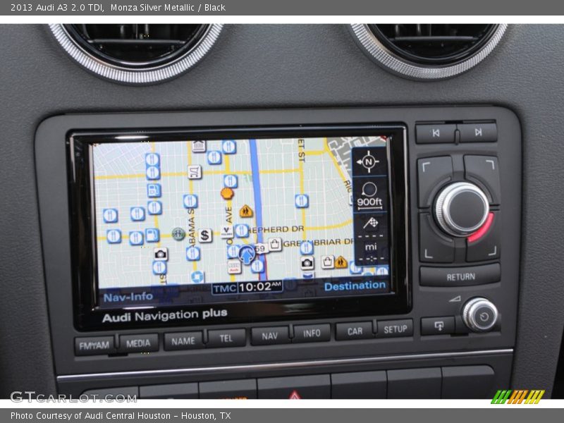 Navigation of 2013 A3 2.0 TDI