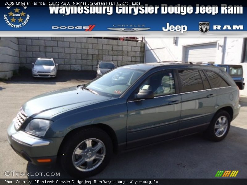 Magnesium Green Pearl / Light Taupe 2005 Chrysler Pacifica Touring AWD