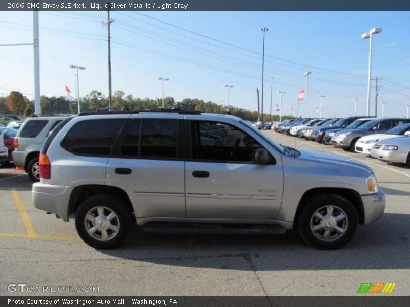 Liquid Silver Metallic / Light Gray 2006 GMC Envoy SLE 4x4
