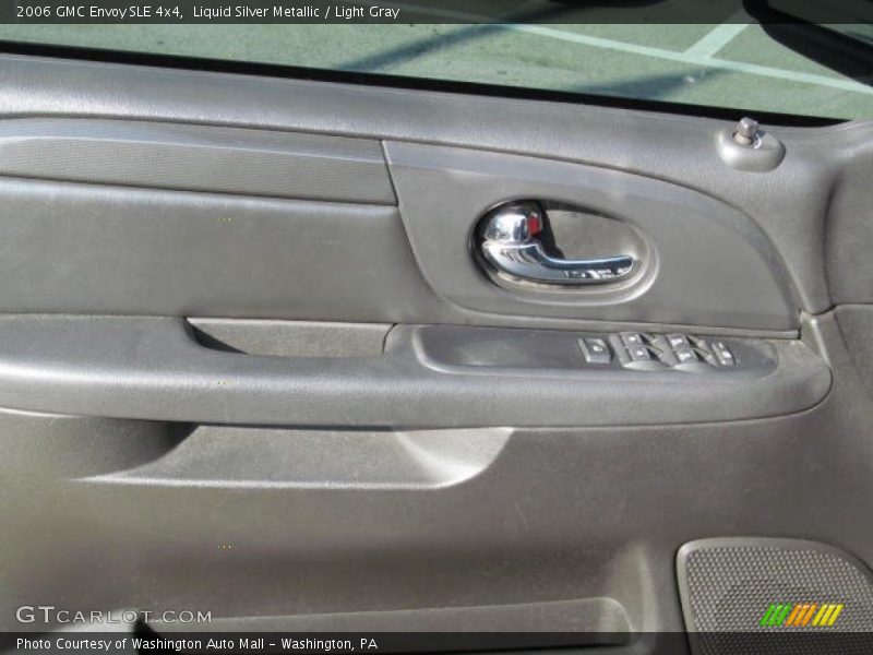 Liquid Silver Metallic / Light Gray 2006 GMC Envoy SLE 4x4