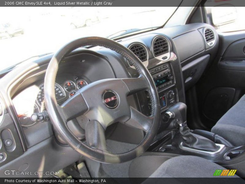 Liquid Silver Metallic / Light Gray 2006 GMC Envoy SLE 4x4