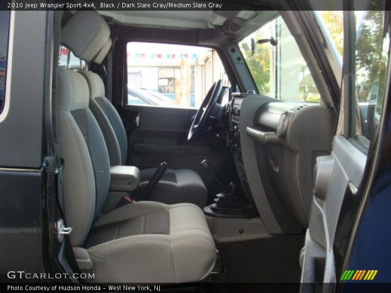 Black / Dark Slate Gray/Medium Slate Gray 2010 Jeep Wrangler Sport 4x4