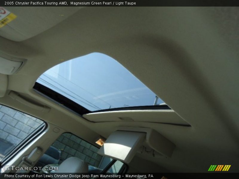Magnesium Green Pearl / Light Taupe 2005 Chrysler Pacifica Touring AWD