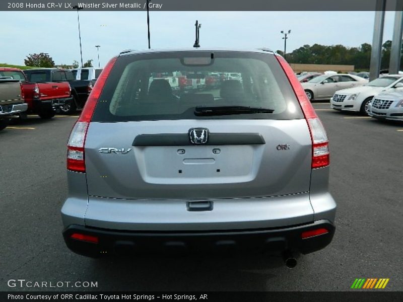 Whistler Silver Metallic / Gray 2008 Honda CR-V LX
