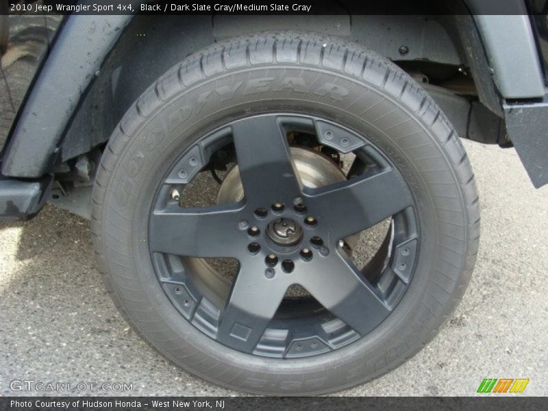 Black / Dark Slate Gray/Medium Slate Gray 2010 Jeep Wrangler Sport 4x4