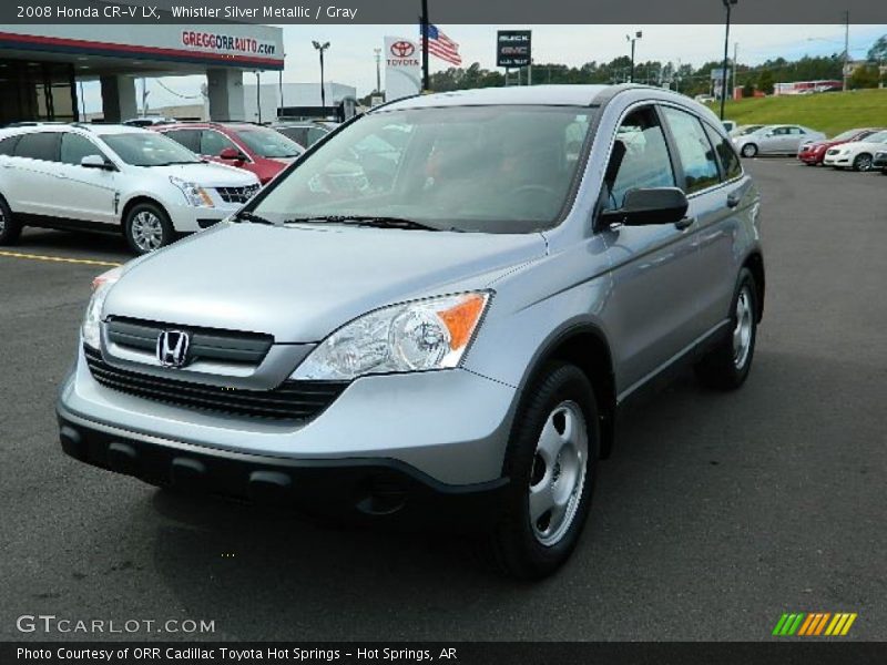 Whistler Silver Metallic / Gray 2008 Honda CR-V LX