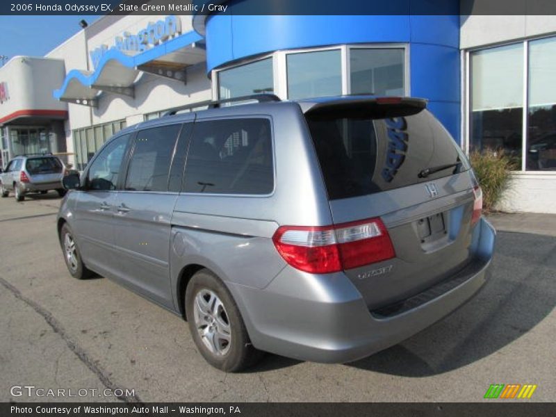 Slate Green Metallic / Gray 2006 Honda Odyssey EX