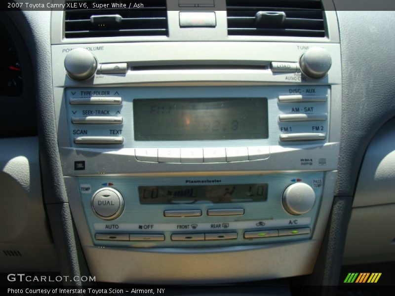 Super White / Ash 2007 Toyota Camry XLE V6