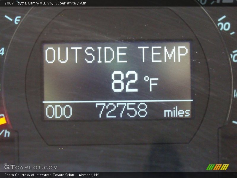 Super White / Ash 2007 Toyota Camry XLE V6