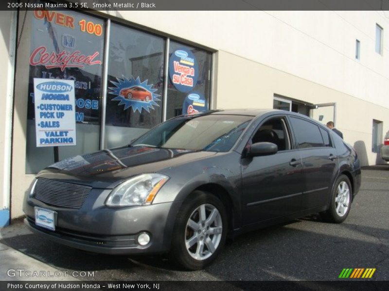 Smoke Metallic / Black 2006 Nissan Maxima 3.5 SE