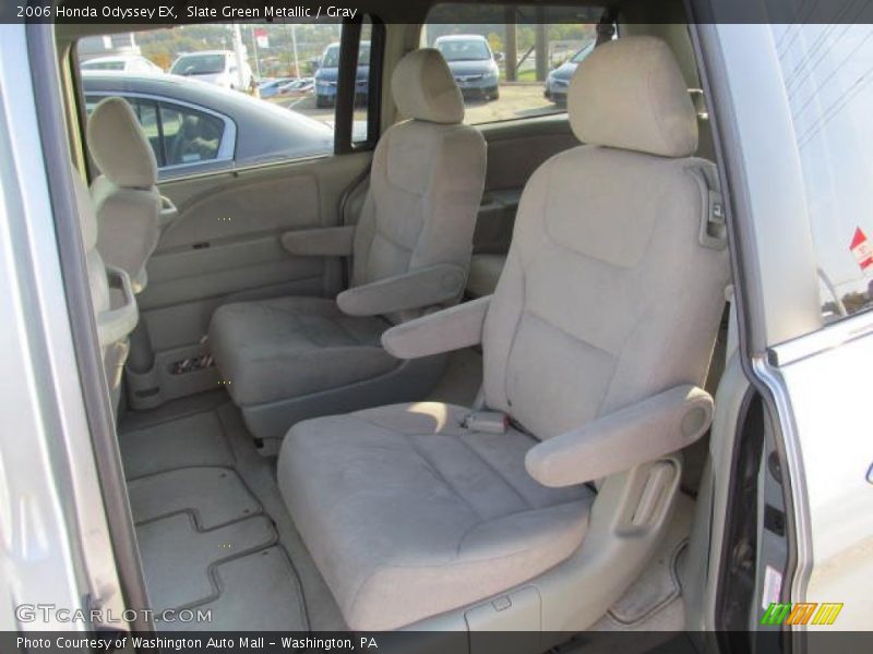 Slate Green Metallic / Gray 2006 Honda Odyssey EX