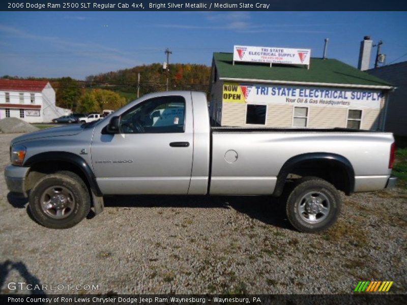 Bright Silver Metallic / Medium Slate Gray 2006 Dodge Ram 2500 SLT Regular Cab 4x4
