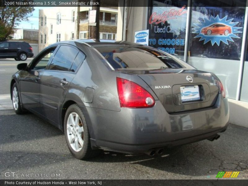 Smoke Metallic / Black 2006 Nissan Maxima 3.5 SE