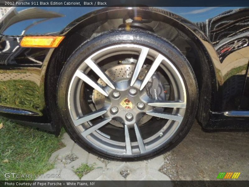 Black / Black 2012 Porsche 911 Black Edition Cabriolet