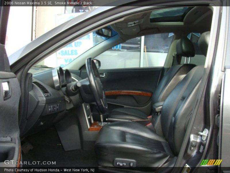 Smoke Metallic / Black 2006 Nissan Maxima 3.5 SE