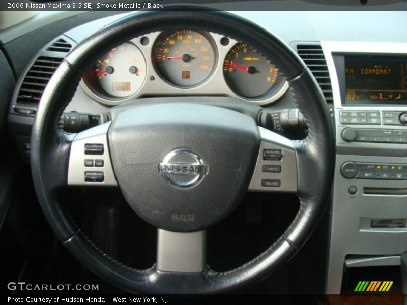 Smoke Metallic / Black 2006 Nissan Maxima 3.5 SE