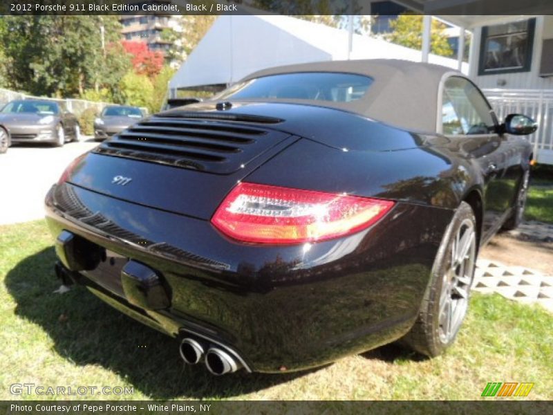Black / Black 2012 Porsche 911 Black Edition Cabriolet