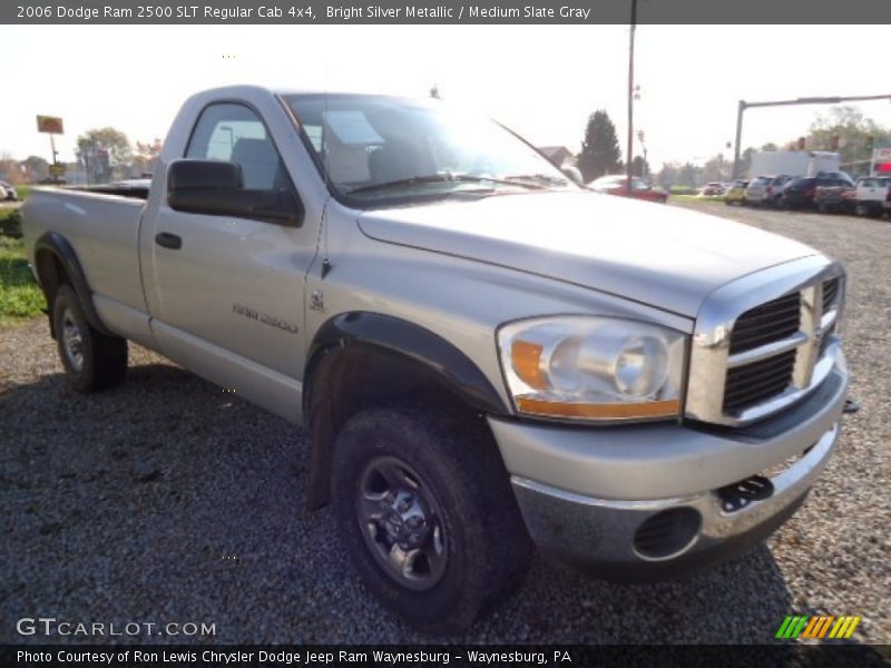 Bright Silver Metallic / Medium Slate Gray 2006 Dodge Ram 2500 SLT Regular Cab 4x4