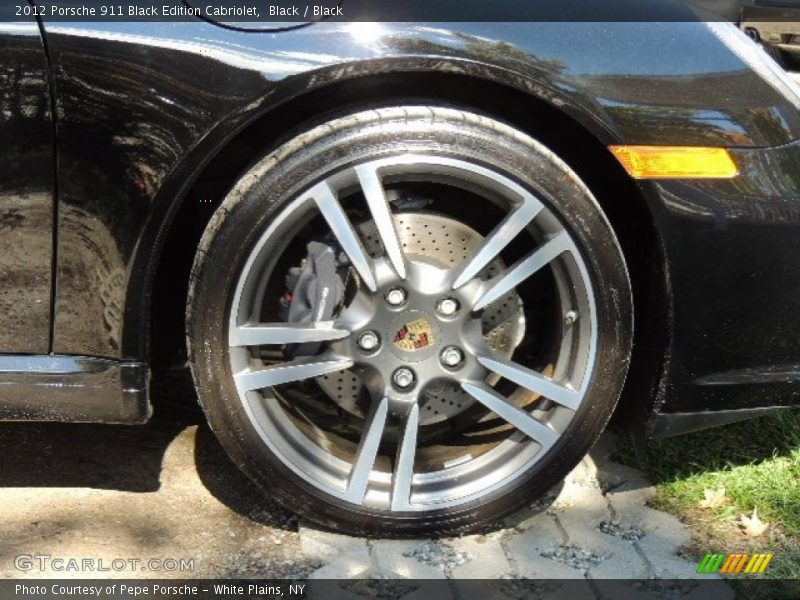 Black / Black 2012 Porsche 911 Black Edition Cabriolet