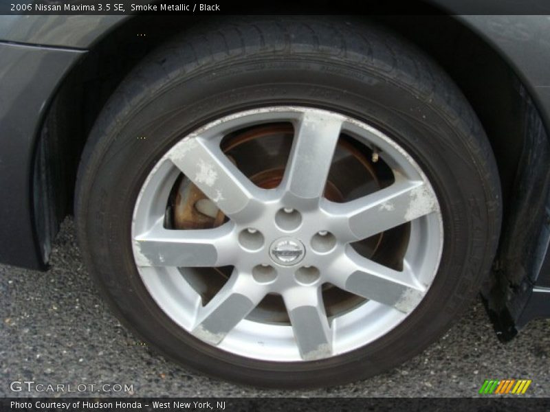 Smoke Metallic / Black 2006 Nissan Maxima 3.5 SE