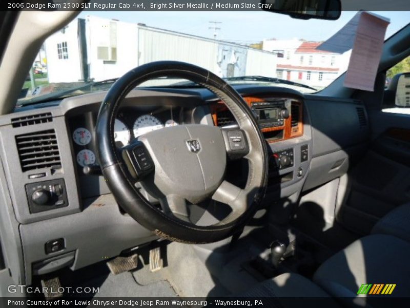 Bright Silver Metallic / Medium Slate Gray 2006 Dodge Ram 2500 SLT Regular Cab 4x4