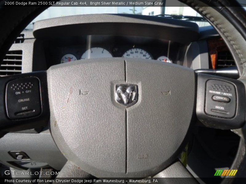 Bright Silver Metallic / Medium Slate Gray 2006 Dodge Ram 2500 SLT Regular Cab 4x4