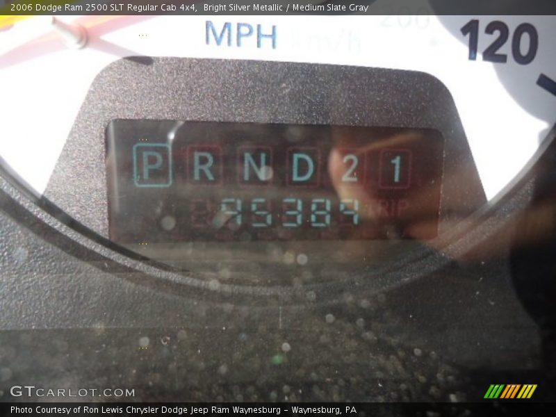 Bright Silver Metallic / Medium Slate Gray 2006 Dodge Ram 2500 SLT Regular Cab 4x4