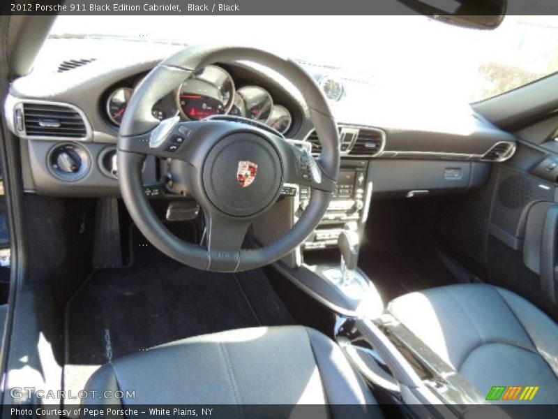 Black / Black 2012 Porsche 911 Black Edition Cabriolet
