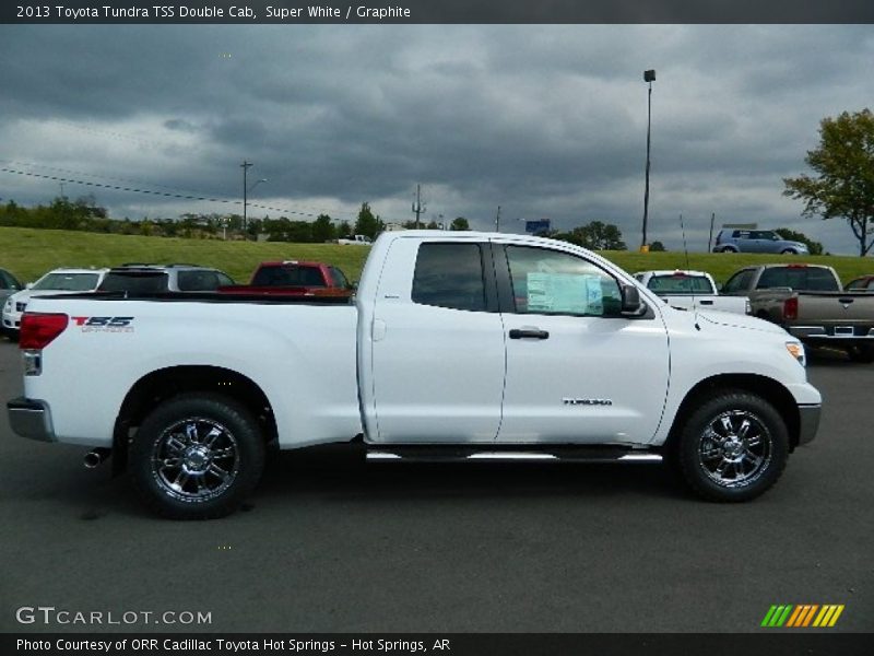  2013 Tundra TSS Double Cab Super White