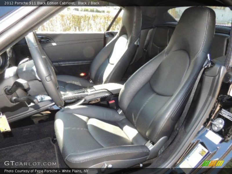 Black / Black 2012 Porsche 911 Black Edition Cabriolet