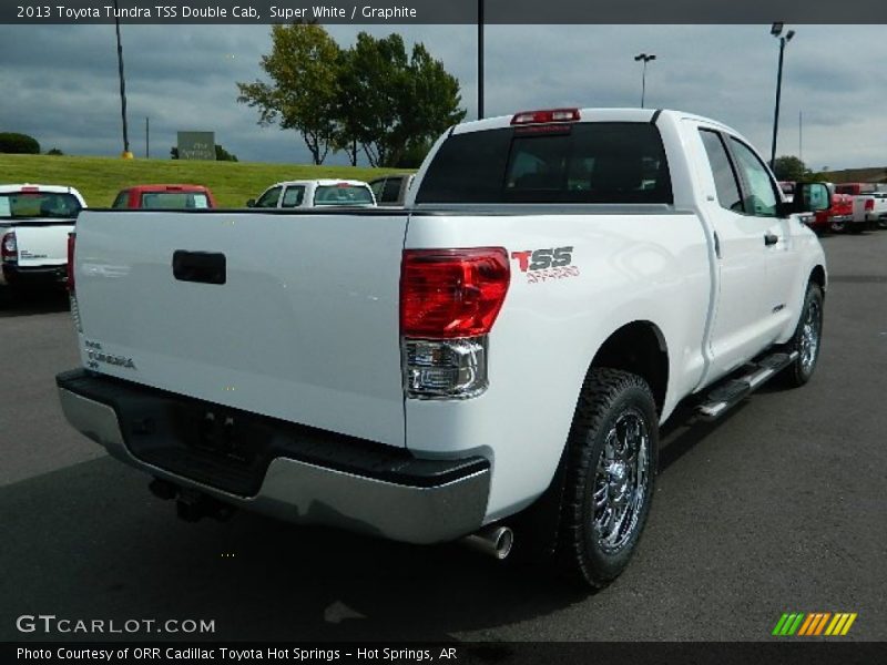 Super White / Graphite 2013 Toyota Tundra TSS Double Cab