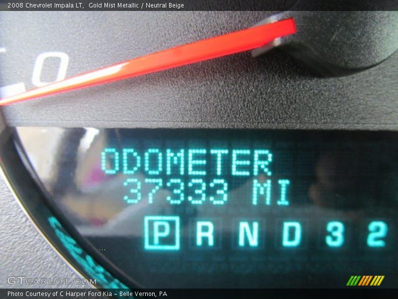 Gold Mist Metallic / Neutral Beige 2008 Chevrolet Impala LT