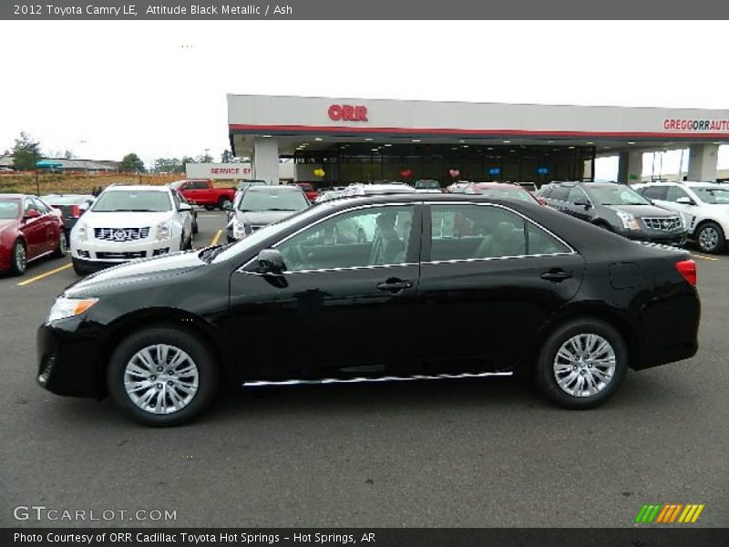 Attitude Black Metallic / Ash 2012 Toyota Camry LE