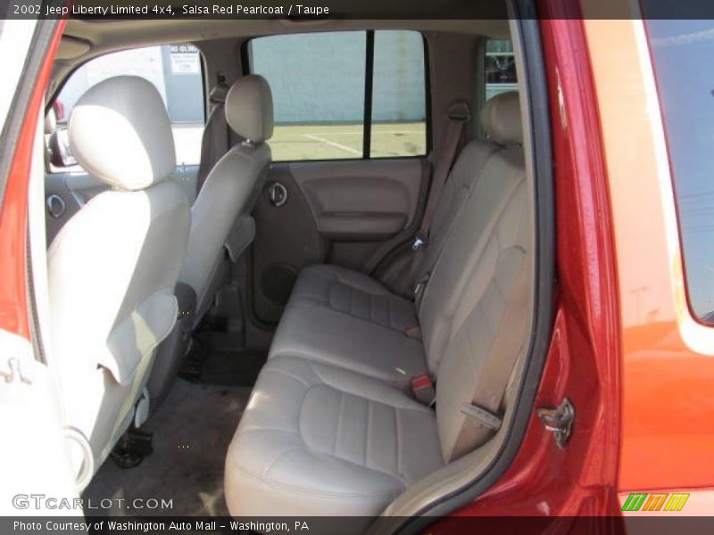 Salsa Red Pearlcoat / Taupe 2002 Jeep Liberty Limited 4x4