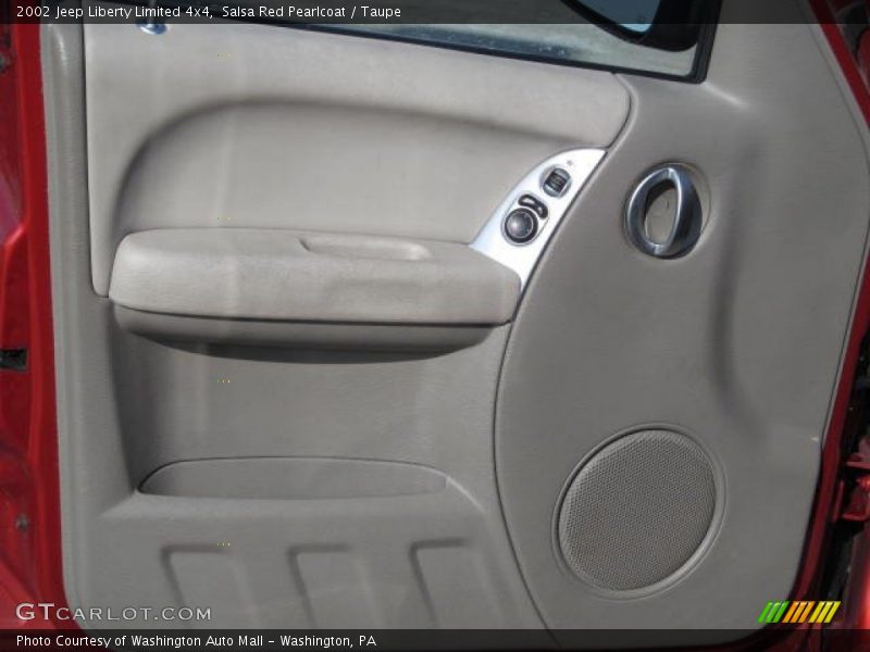Salsa Red Pearlcoat / Taupe 2002 Jeep Liberty Limited 4x4